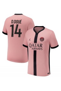 Paris Saint-Germain Desire Doue #14 Voetbaltruitje 3e tenue 2024-25 Korte Mouw